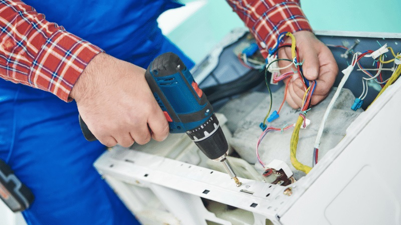 Balçova Samsung Samsung çamaşır makinesi kart tamiri – Su almama arızası orijinal parça ile giderildi. - Teknik servis örneği